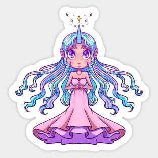 unicorn girl Sticker